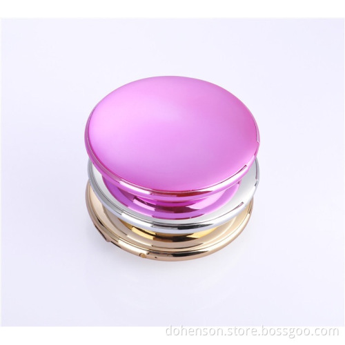 Fashion cosmetic mirror pow bank round shape super slim 7000mah